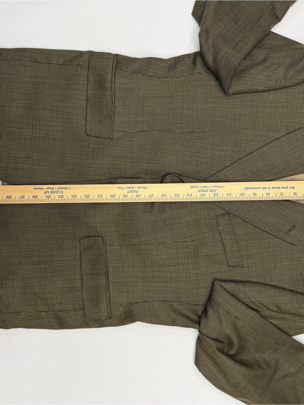 Lauren Ralph Lauren Men's 42S Blazer Jacket Houndstooth Green Brown - Picture 5 of 12